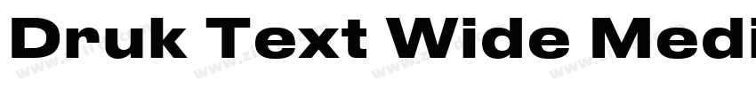 Druk Text Wide Mediu字体转换 Druk Text Wide Mediu字体转换